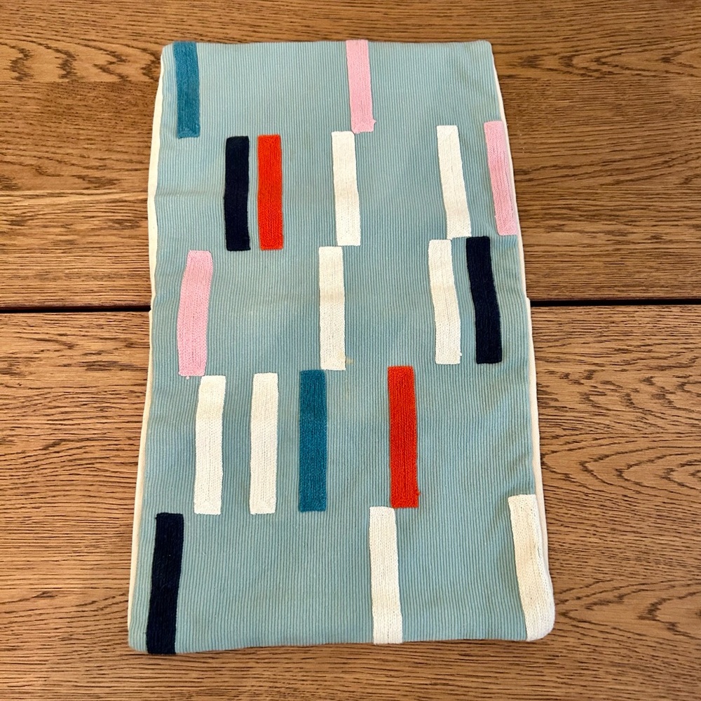 West Elm Striped Pillow Cover - Picture 5 of 7